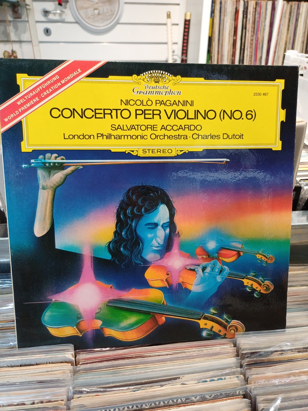 Deutsche Grammophon Nicolò Paganini Concerto per Violino n.6 LP 12" 33 Stereo