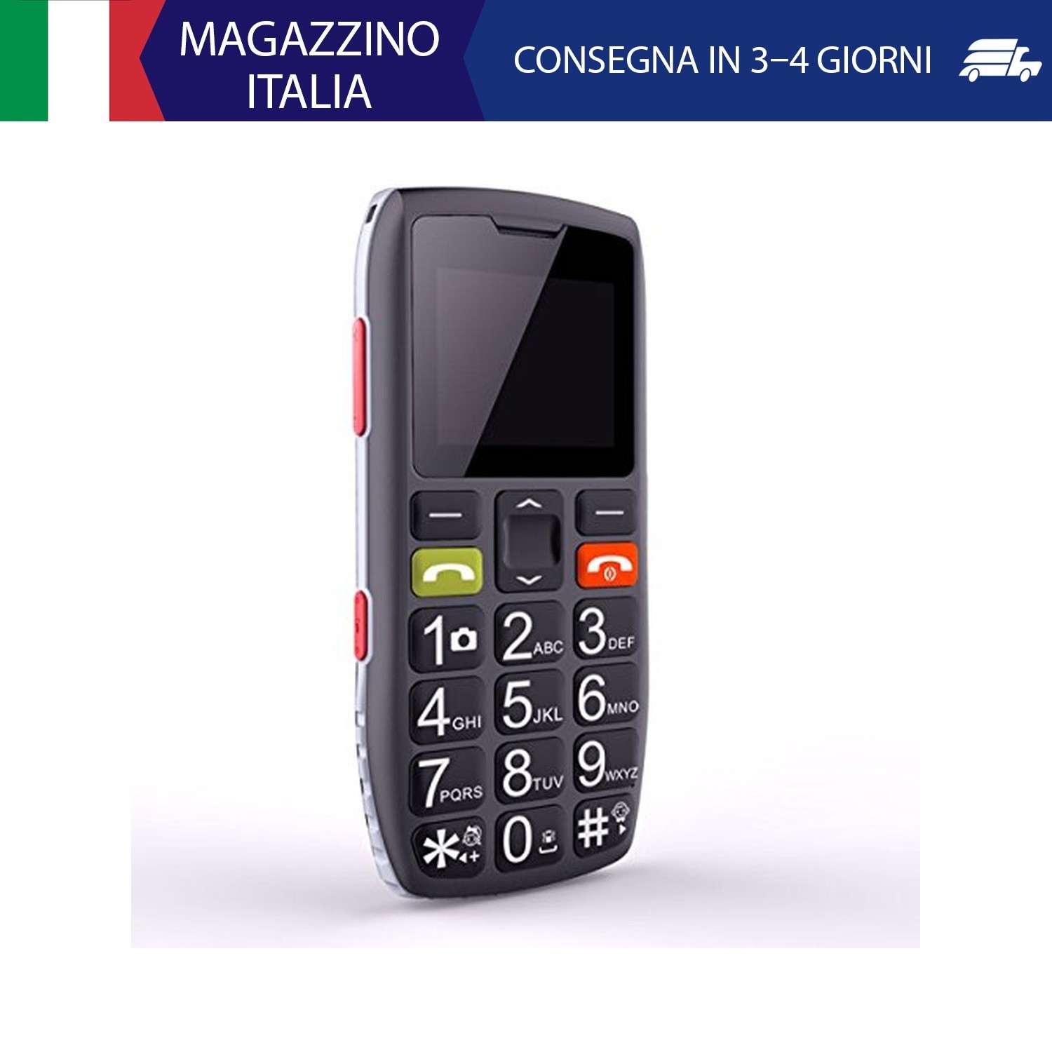 artfone Telefono Cellulare per Anziani, C1 Senior,Tasti Grandi,Volume alto,Funzi