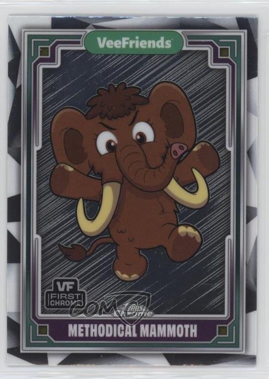 2025 Topps Chrome VeeFriends Methodical Mammut #71 6q5