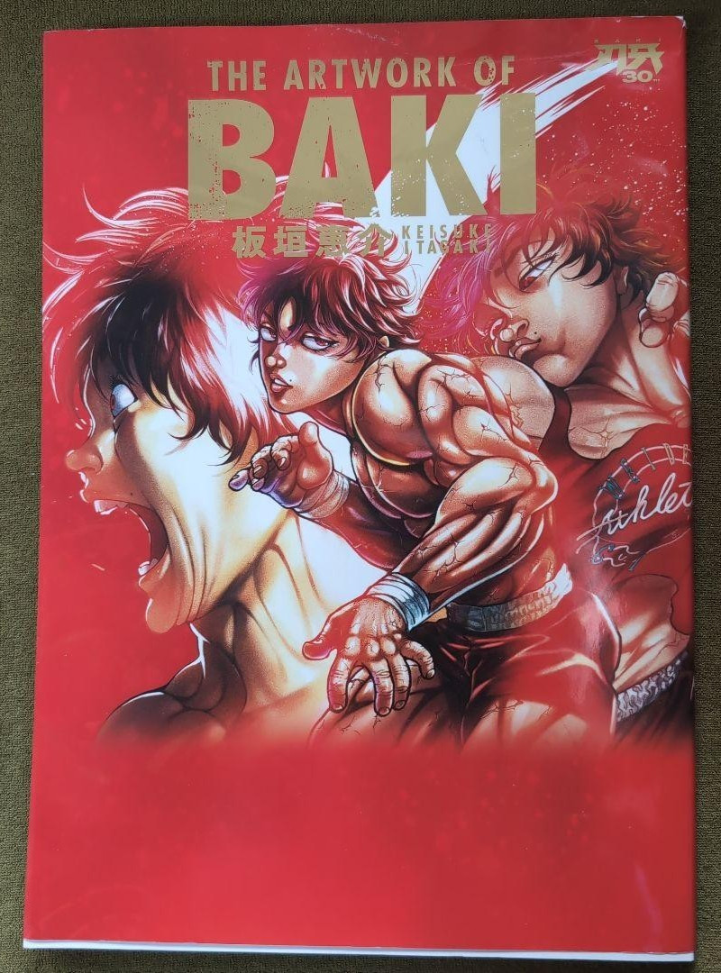 Baki 30th THE ARTWORK OF BAKI Book 192PUsed (con tracking)