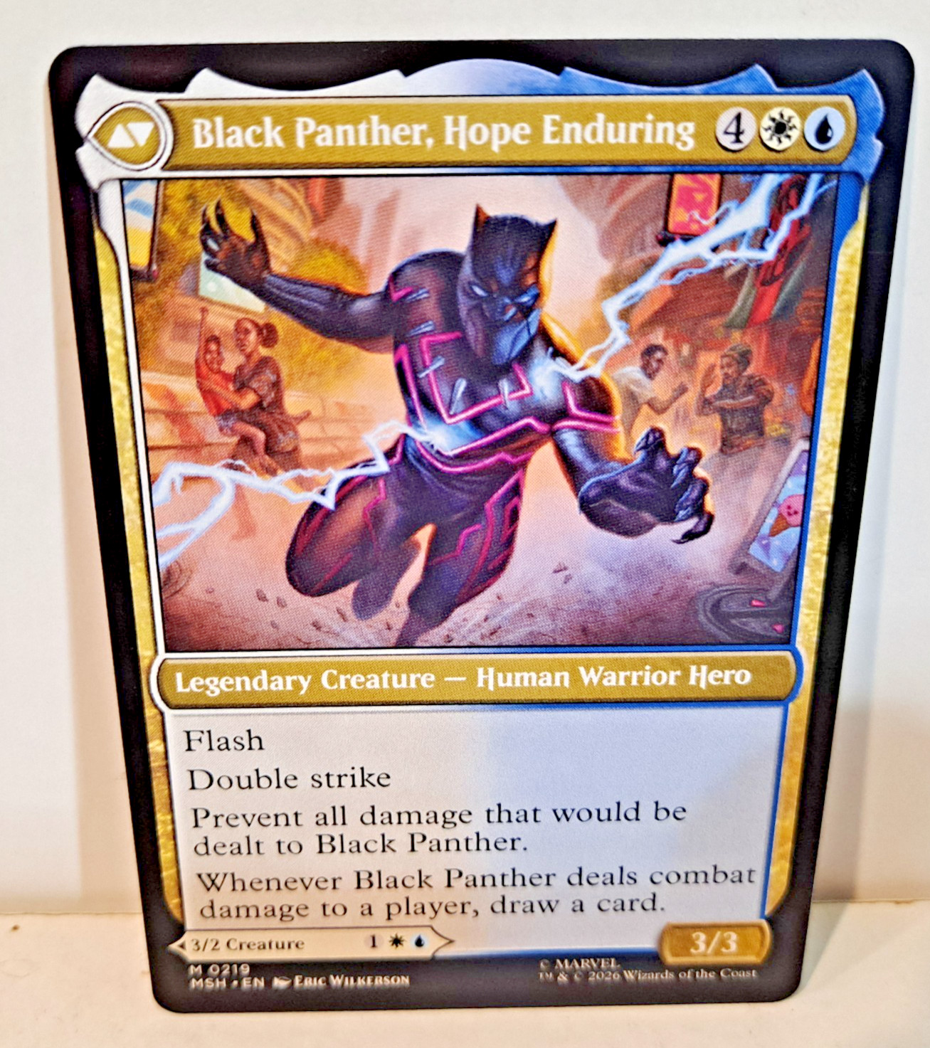 King T'Challa Marvel Magic the Gathering MTG NM