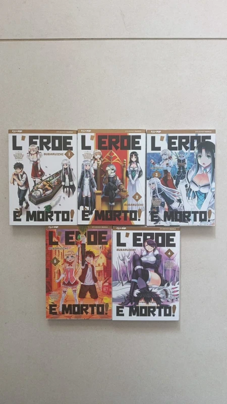 J-Pop L'Eroe è Morto! 1-20 Lotto Manga Ita