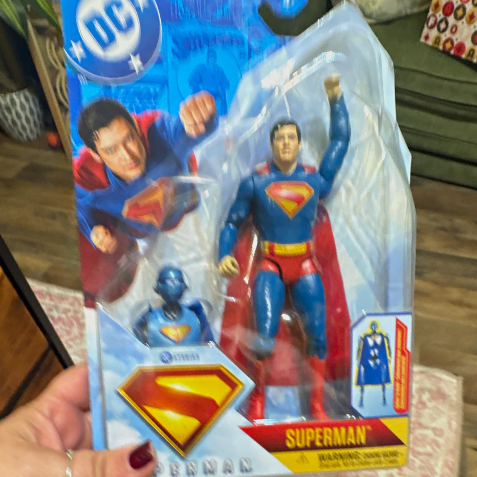 Spin Master DC Superman Action Figure Collect to Build Cyborg