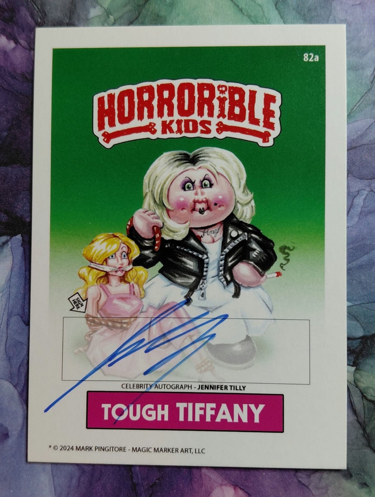 Horrorible Kids - Authentic Celebrity Autograph Card "JENNIFER TILLY" #18/25