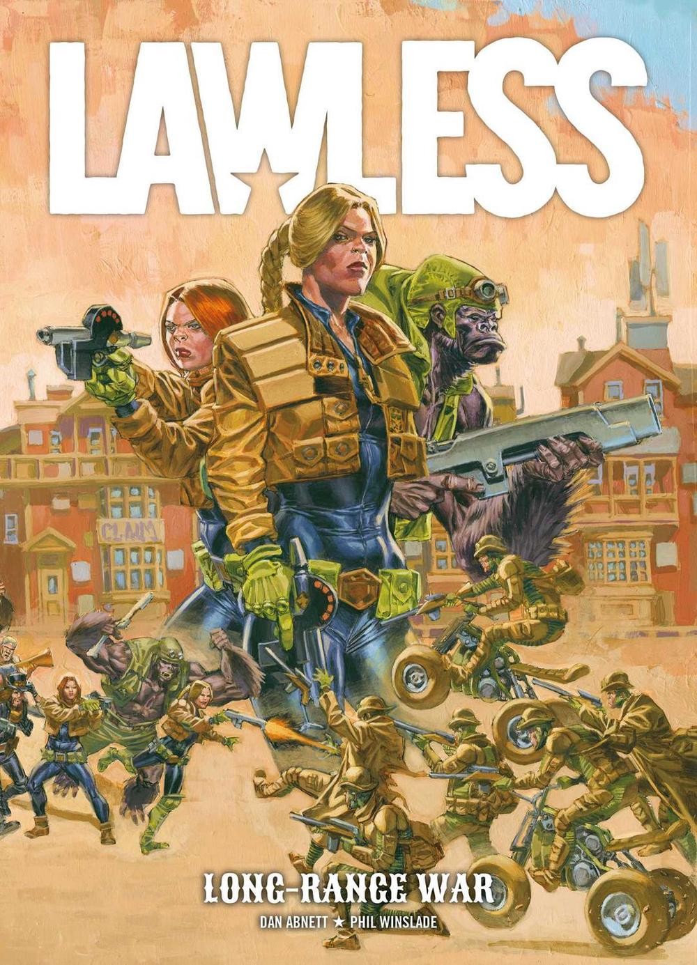 Lawless Book Two: Long Range War di Dan Abnett libro tascabile
