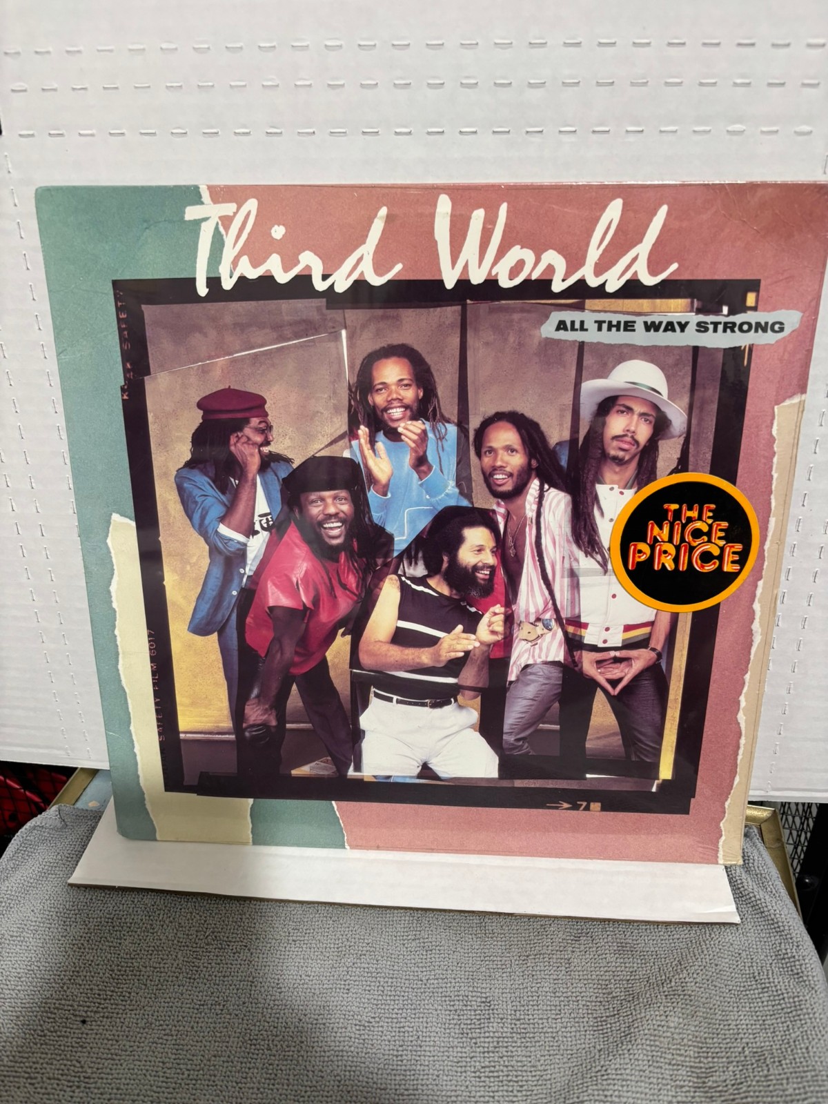 THIRD WORLD All The Way Strong RARE SEALED Vinyl LP 1983 REGGAE FUNK PC 38687