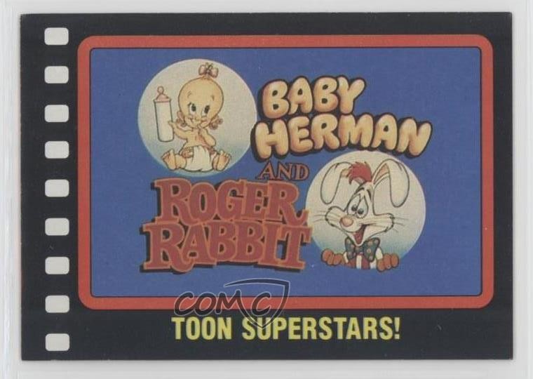 1987 Topps Who incorniciato Roger Rabbit Toon Superstars! #2 3c7
