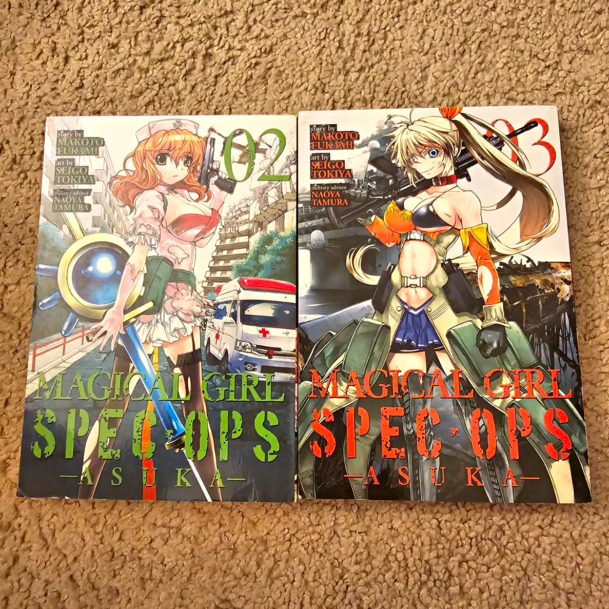 Magical Girl Special Ops Manga Vol 2 e 3