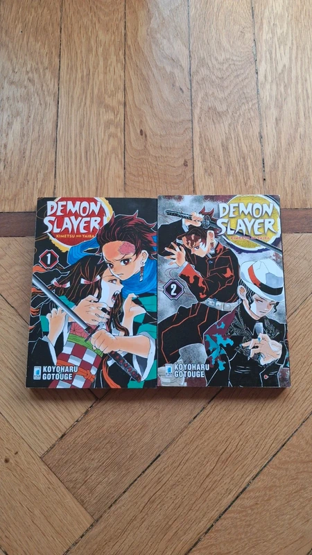 Demon Slayer volume 1 e 2