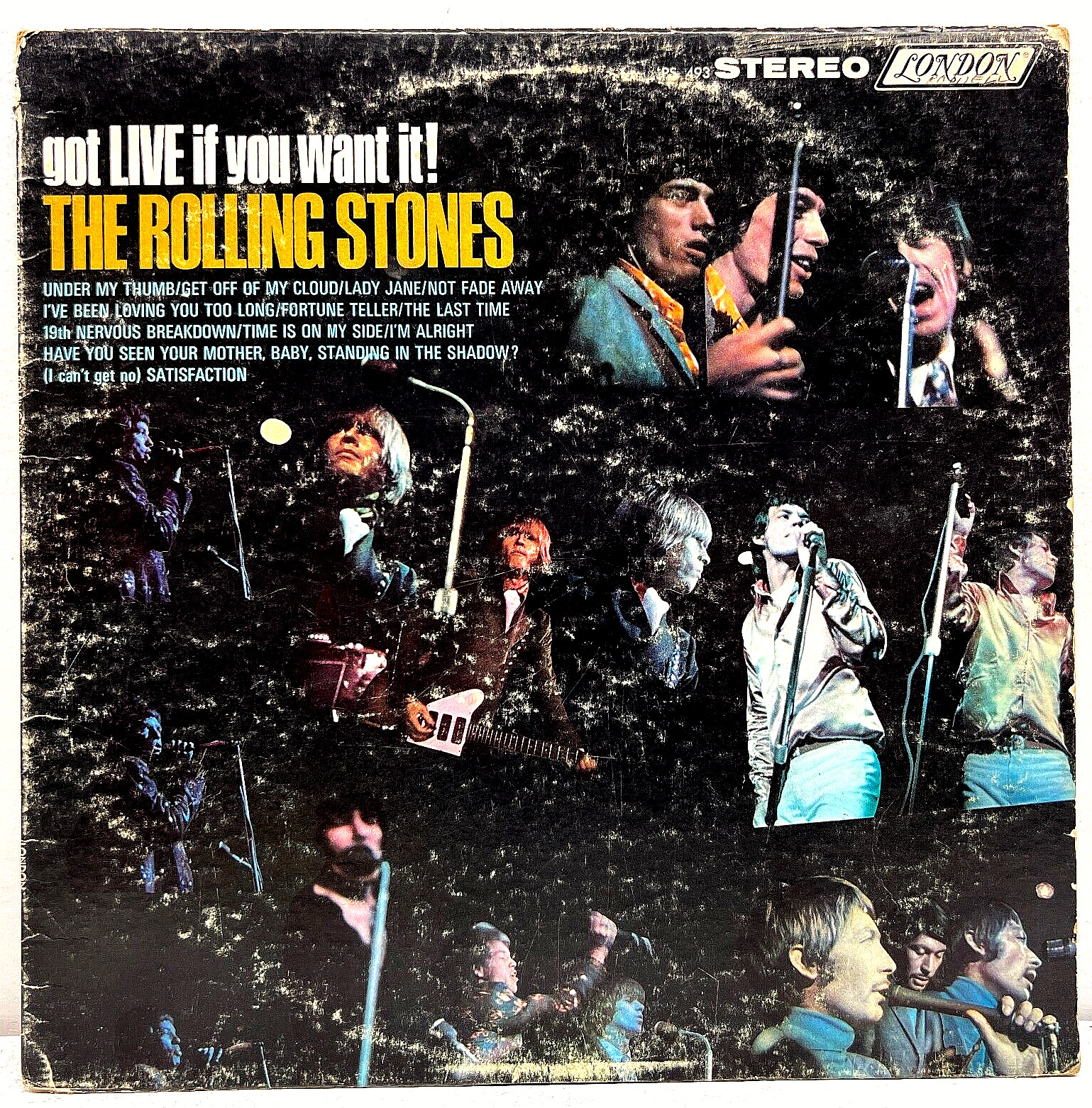 The Rolling Stones Got Live If You Want It! 1966 Vinyl London Records 1st Press