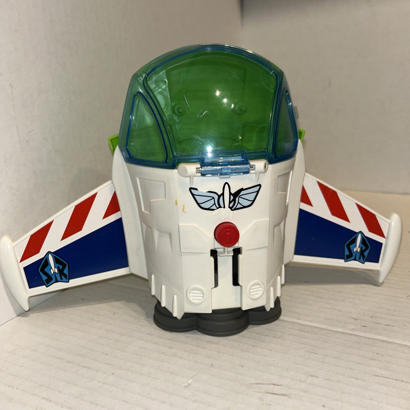 Fisher Price Imaginext BUZZ LIGHTYEAR nave spaziale Disney Toy Story con ali E4