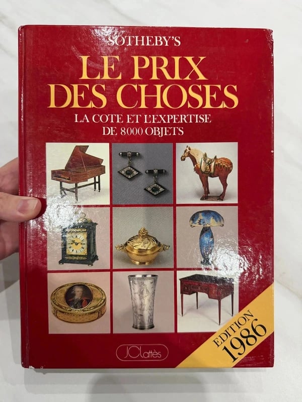 Livre Le Prix des Choses "Edition 1986"