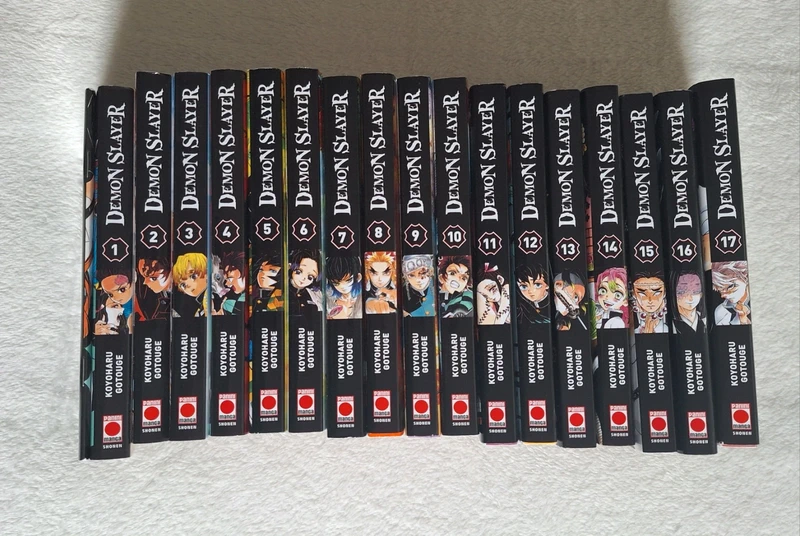 Manga - Demon Slayer [Tomes 1 à 17 + carnet de notes]