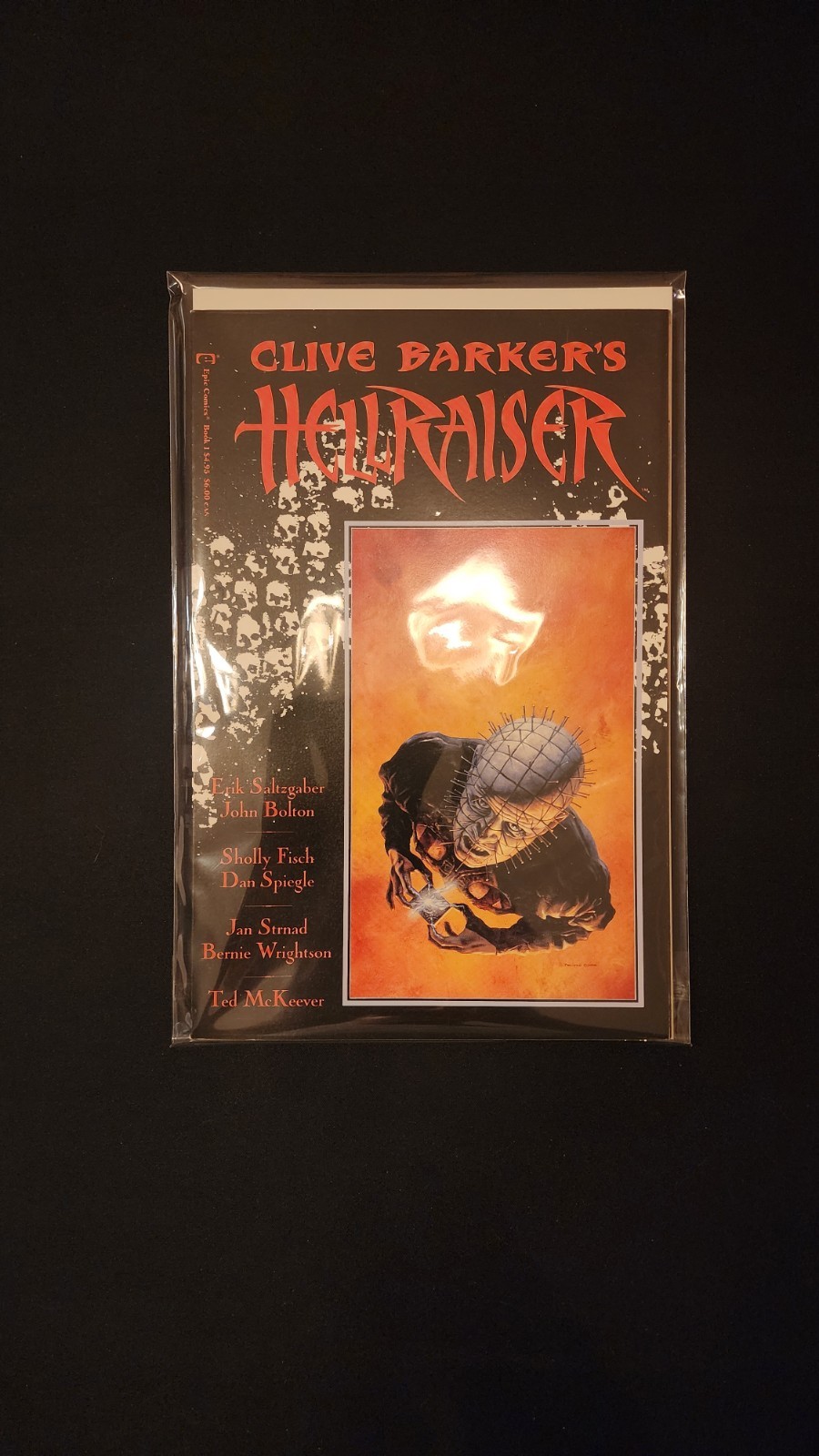CLIVE BARKER'S Hellraiser #1 - Set di 5 (1989) (Marvel EPIC Comics)