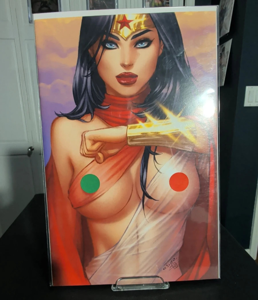 EBAS Wonder Woman Power Hour 2 Virgin Naughty Cover Limited 375