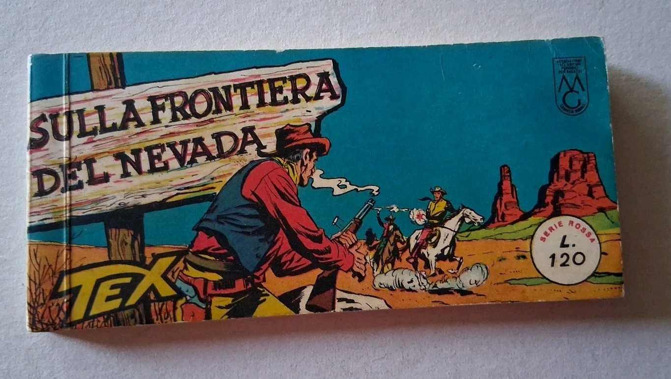 RACCOLTINA TEX SERIE ROSSA N.90 ARALDO 1963 (ORIGINALE)