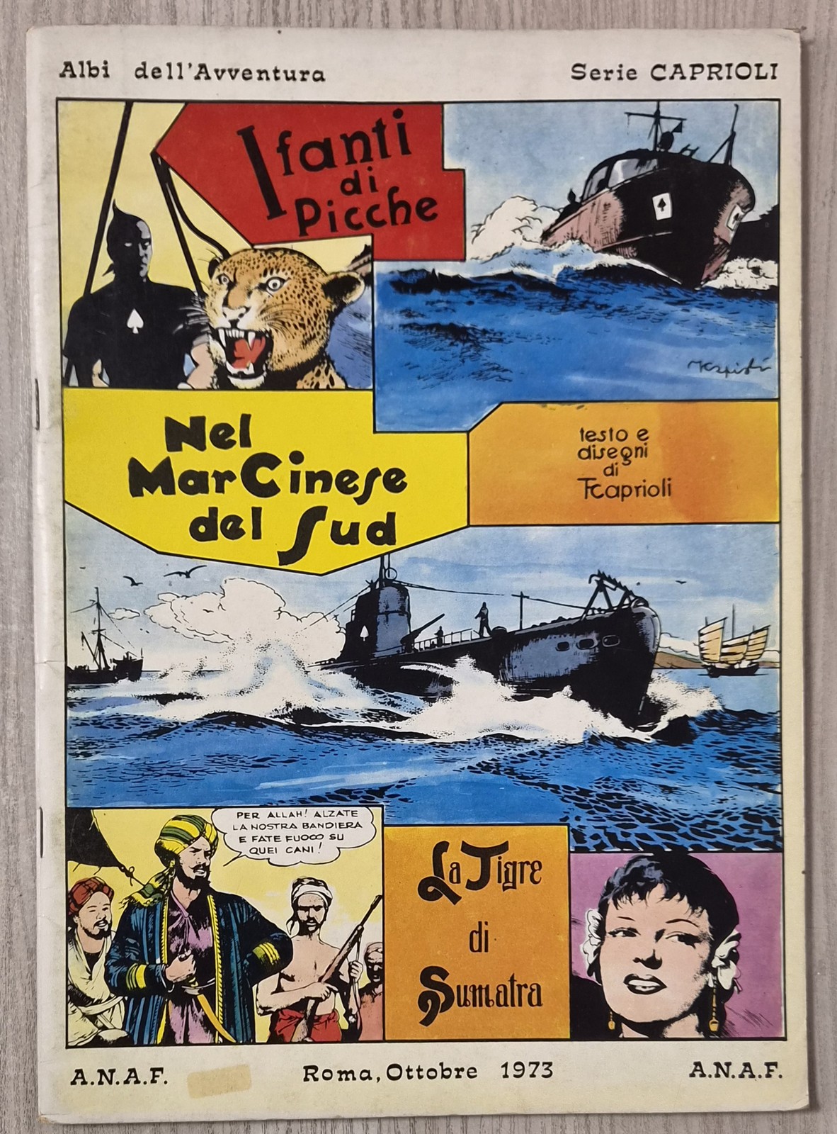 Albi Avventura Franco Caprioli I Fanti di Picche ANAF