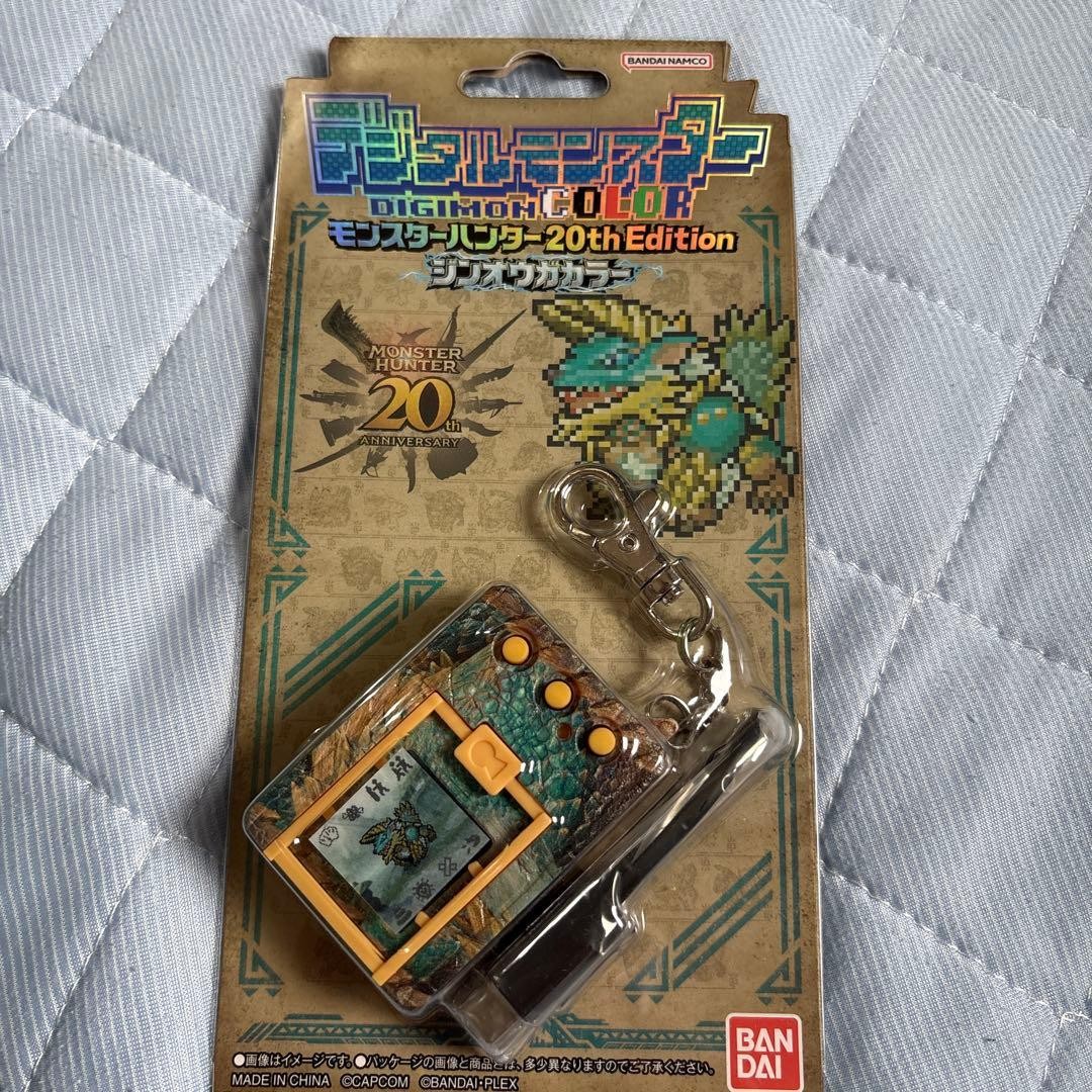 BANDAI Monster Hunter 20th Digimon Color Zinogre Digital Pet
