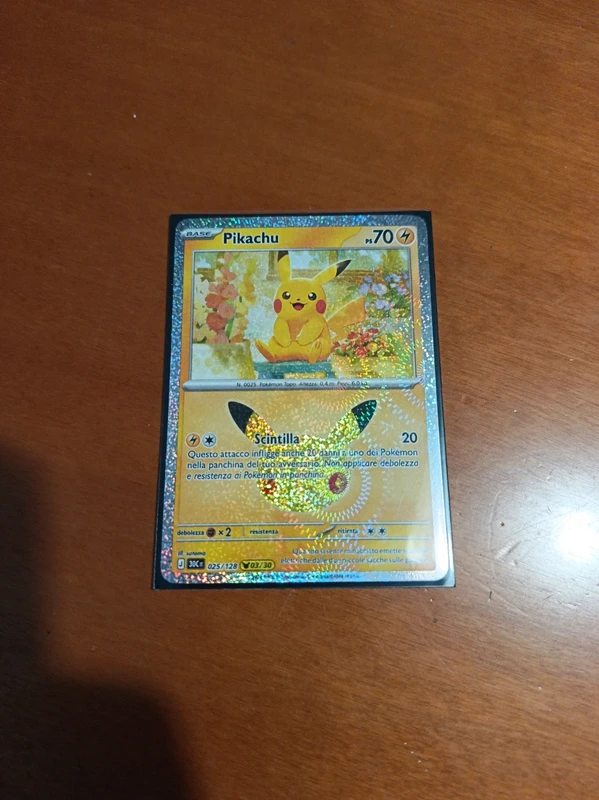 Pikachu 025/128 o 3/30 30th