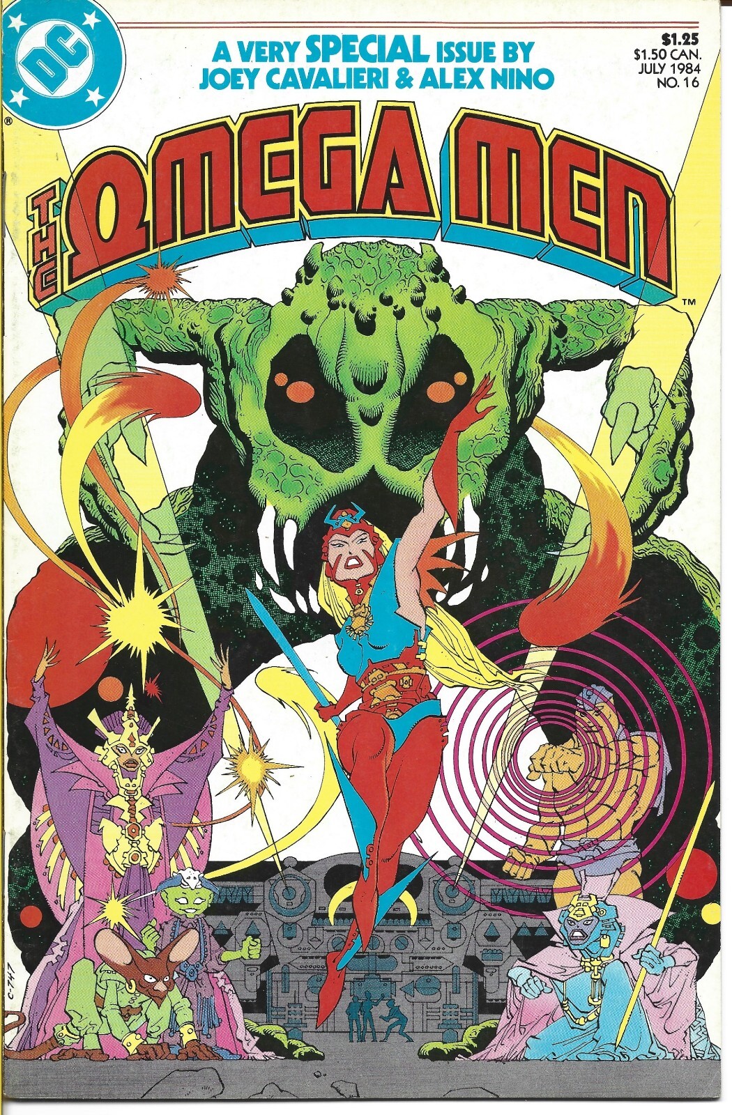 THE OMEGA MEN #16 DC COMICS 1984 IMBALLATO/IMBARCATO