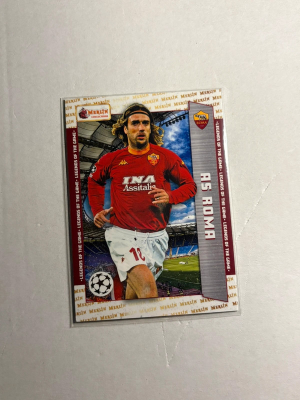 Topps Merlin 97 Heritage 2023/24 Gabriel Batistuta Legends of the Game Insert