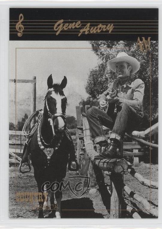 1992 Collect-A-Card Country Classics Gene Autry #36 0b6