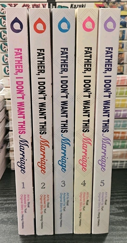 Manhwa Father, I Don't Want This Marriage Vol 1-5 English Full Colour Manga