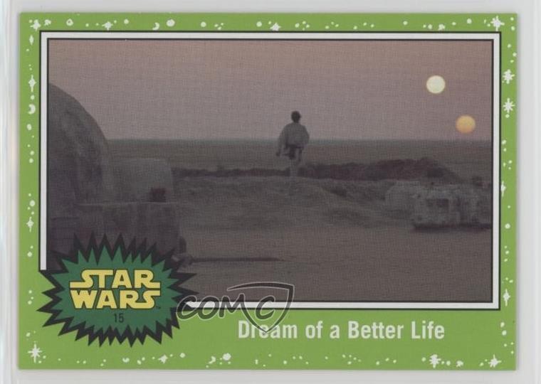 2019 Topps Star Wars: Journey to The Rise of Green Luke Skywalker Tatooine 2a1