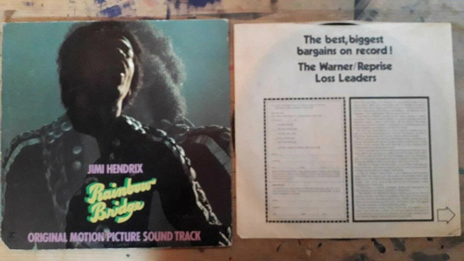 Jimi Hendrix - Rainbow Bridge . Lp Originale USA 1971 . Psychedelic Rock .