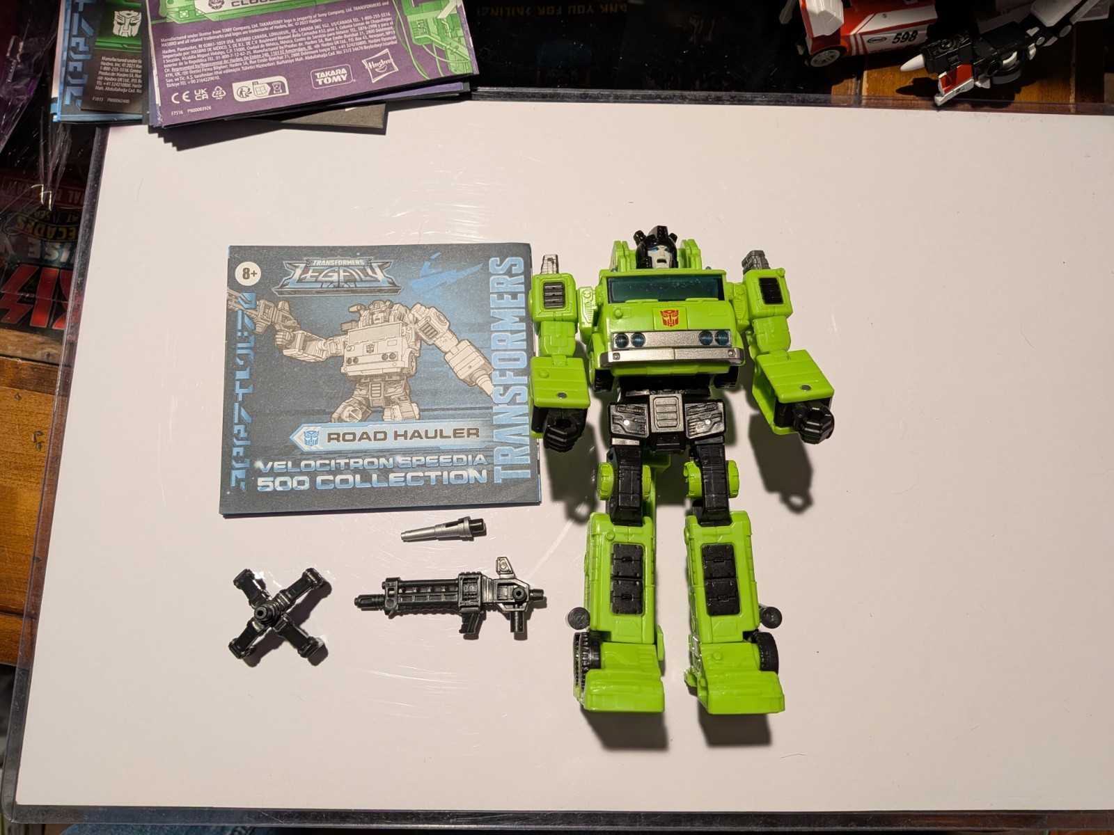 Hasbro Transformers Legacy Velocitron 500 Road Hauler COMPLETE  Voyager