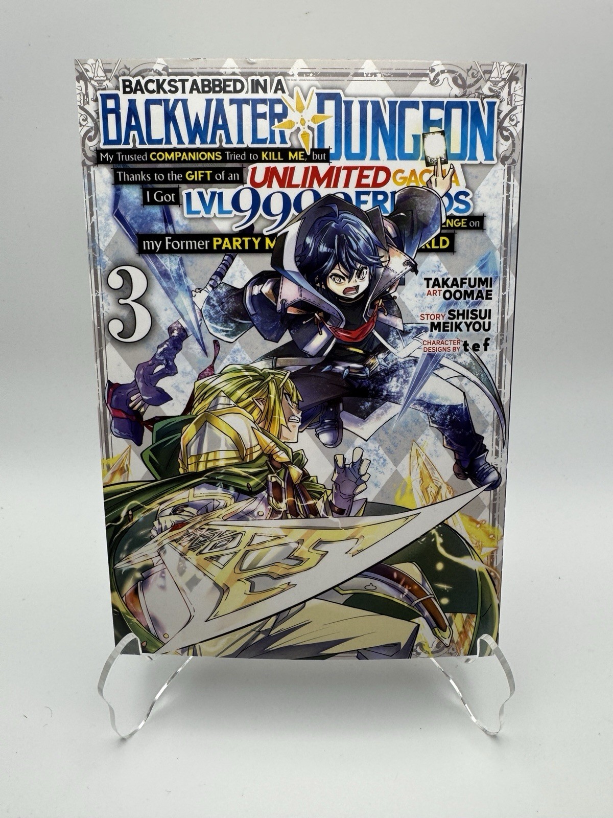 Backstabbed in a Backwater Dungeon Volume 3 Manga Vol Seven Seas [Inglese]