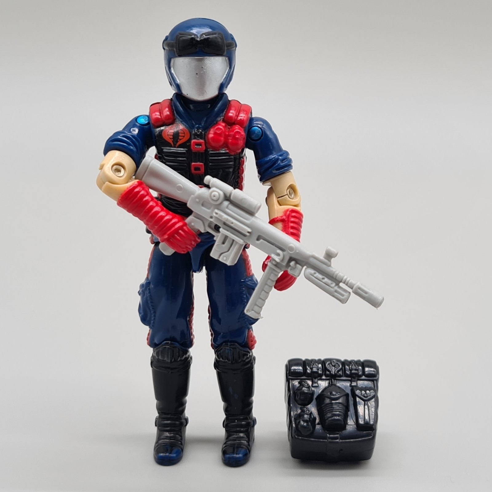Figurina vintage GI Joe Action Force Vipers 1986 originale completa Hasbro