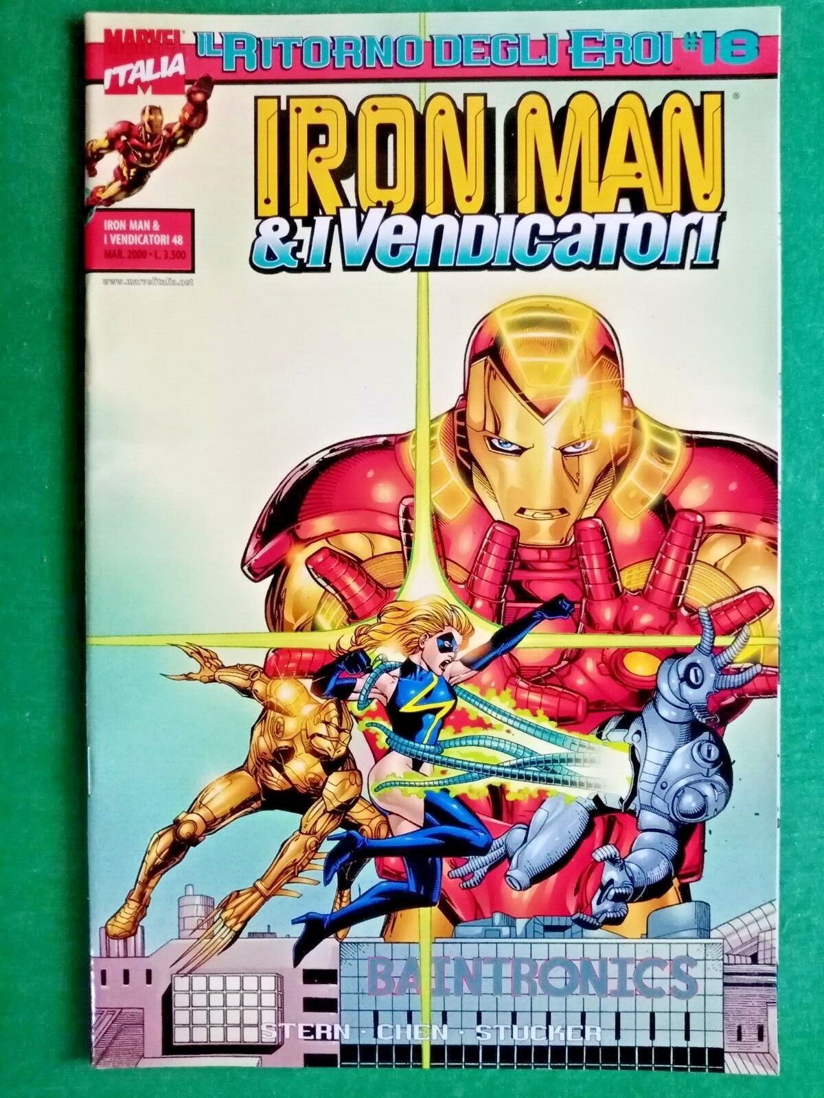FUMETTO MARVEL-IRON MAN & I VENDICATORI  N.48 -NEW/EDICOLA-RIF.5238