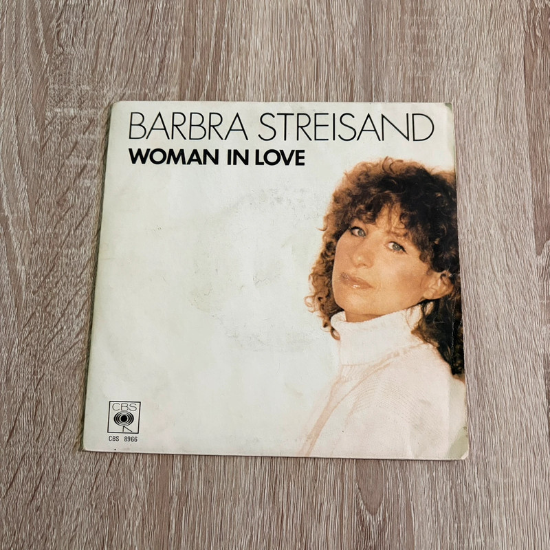 Disque 45 tours vinyle Barbra Streisand