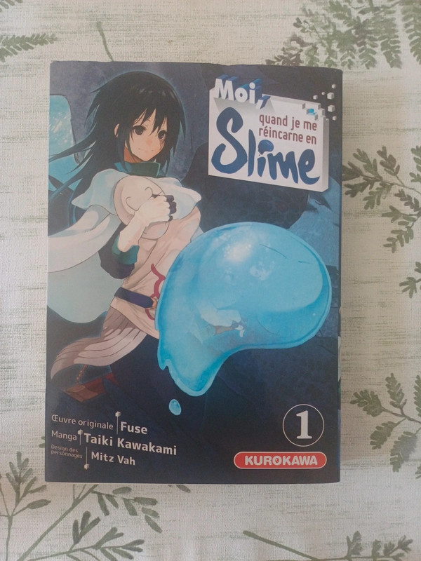 Tome 1 du manga Mou quand je me réincarne en slime