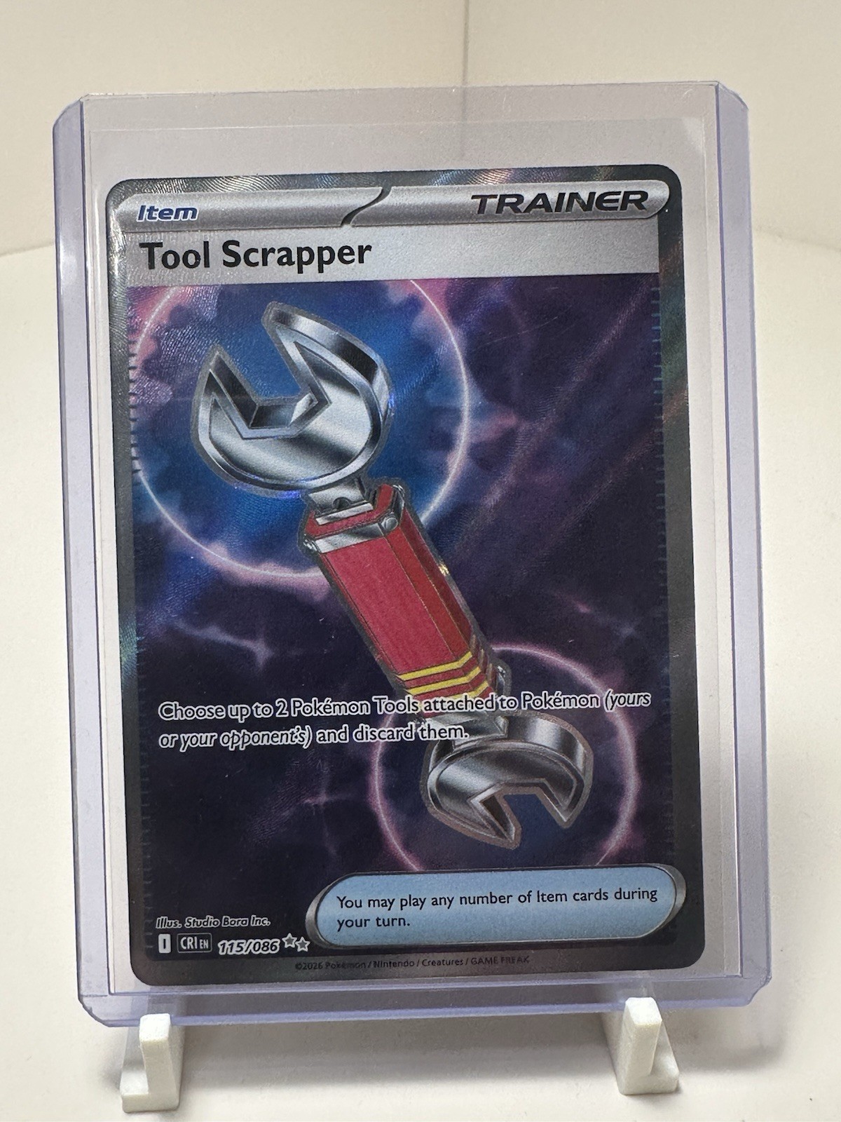 Pokemon TCG Strumento Raschietto 115/086 Caos Rising