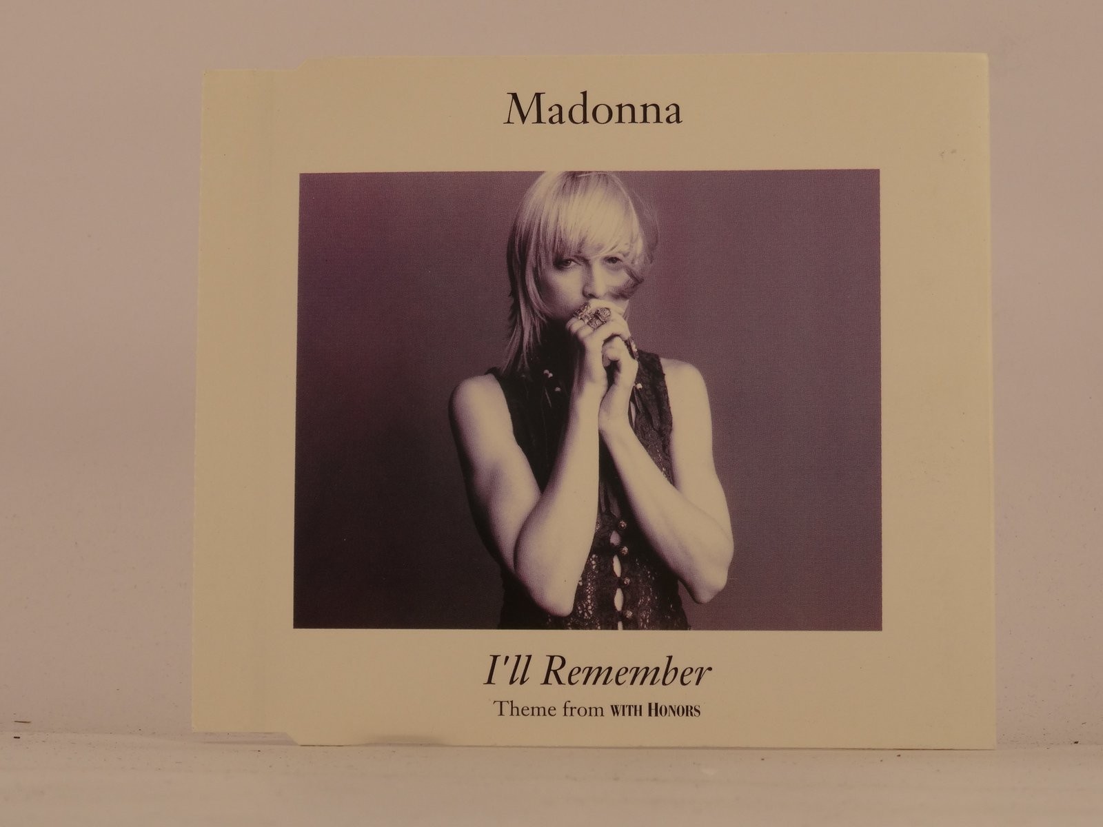 MADONNA ILL REMEMBER (B27) 4 Track CD Single plus Picture Sleeve WARNER BROS