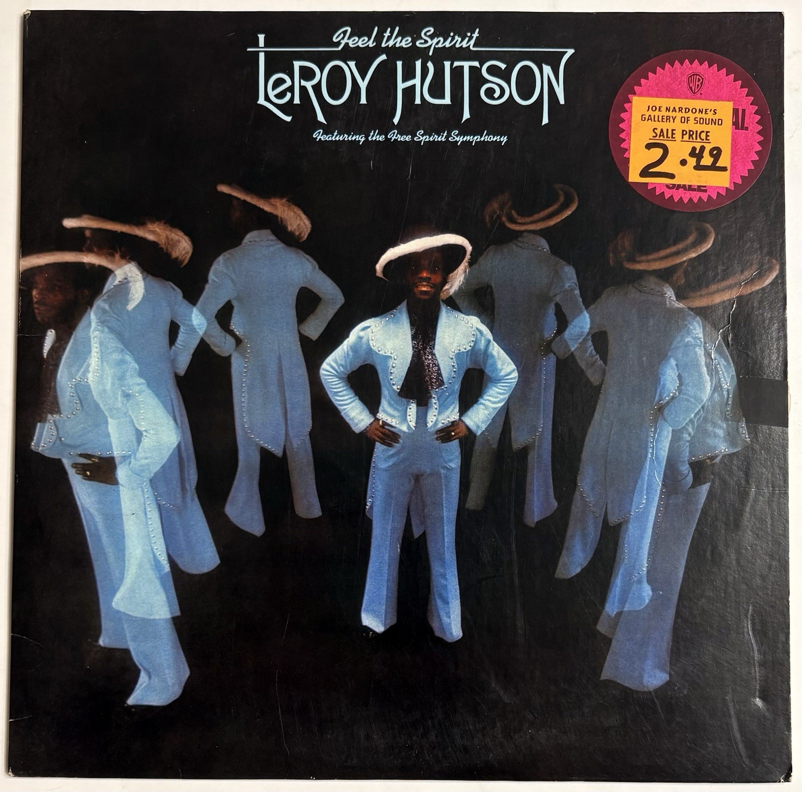Leroy Hutson - Feel The Spirit - Vinyl LP Curtom CU 5010 Promo Ultrasonic Clean