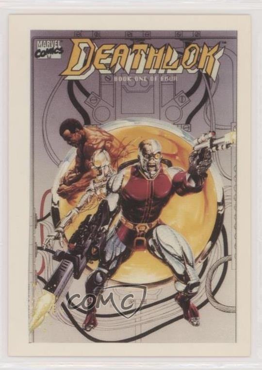 1991 Comic Images Marvel prima copertina serie 2 Deathlok (serie limitata) #84 00ah