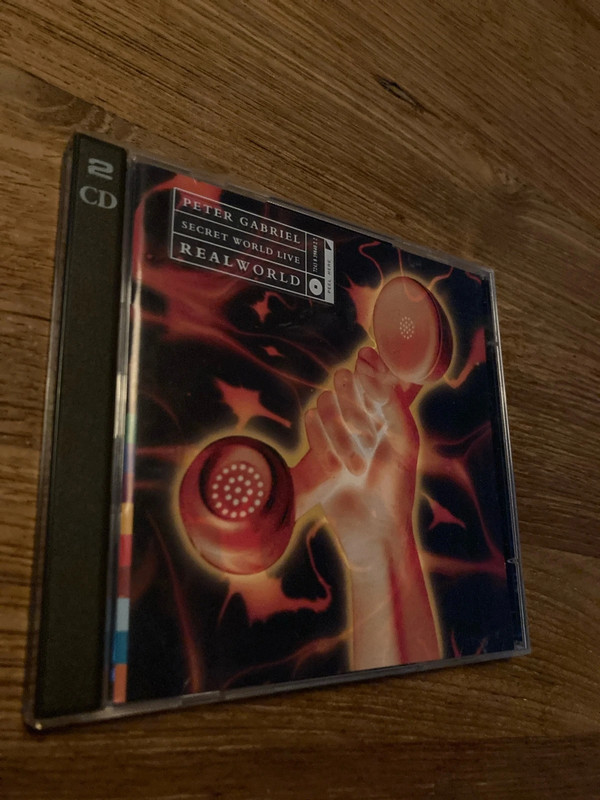 Dubbel cd: Peter Gabriel, Secret World Live