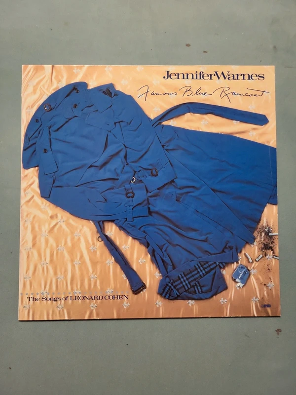 Jennifer Warnes: Damous Blue Raincoat (the Songs of Leonard Cohen), original Innenhülle, LP