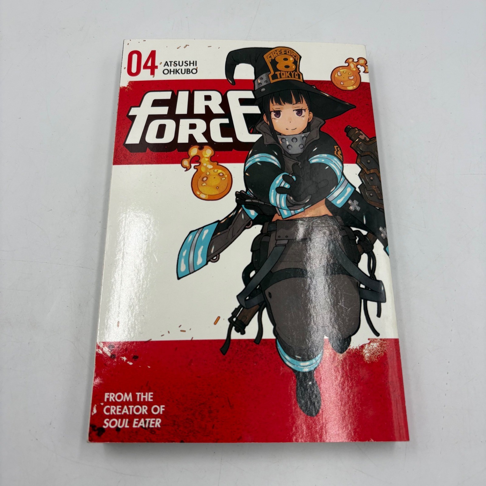 Fire Force Manga Volume 4 Atsushi Ohkubo dal Creatore di Soul Eater