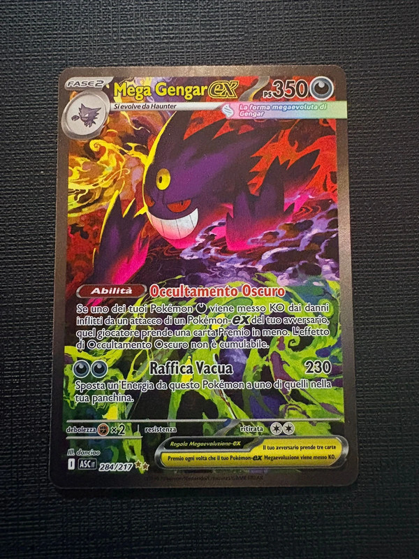 Mega gengar ex 284/217 ascesa eroica
