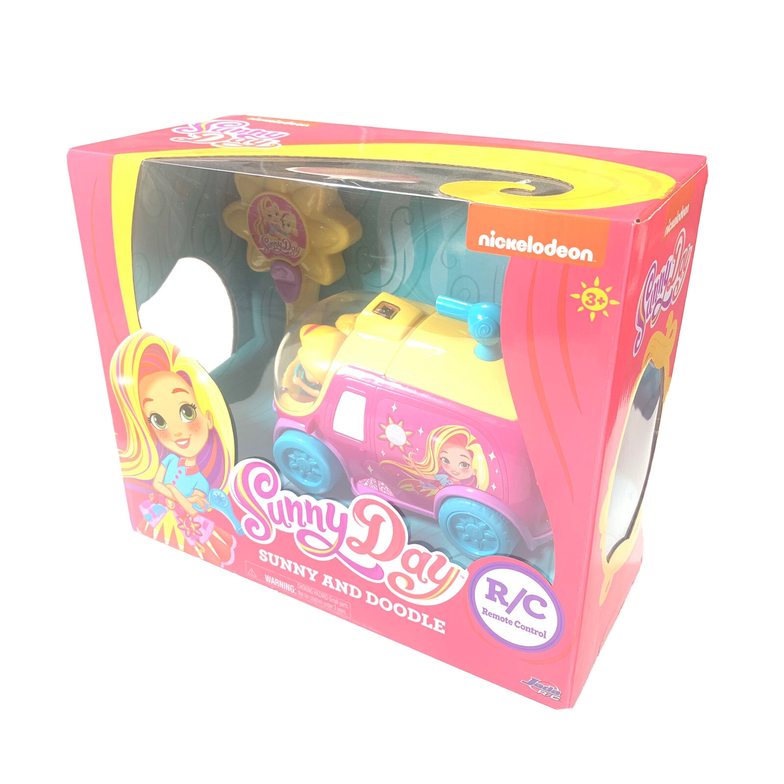 NUOVO SunnyDay Sunny And Doodle giocattolo R/C telecomando auto bambole ragazza regalo nuovo con scatola