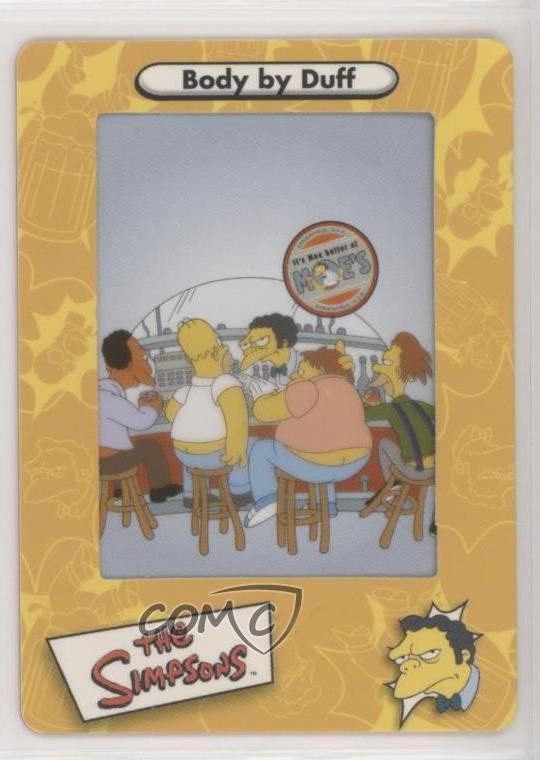 2000 Artbox The Simpsons FilmCardz Body by Duff #35 07oj