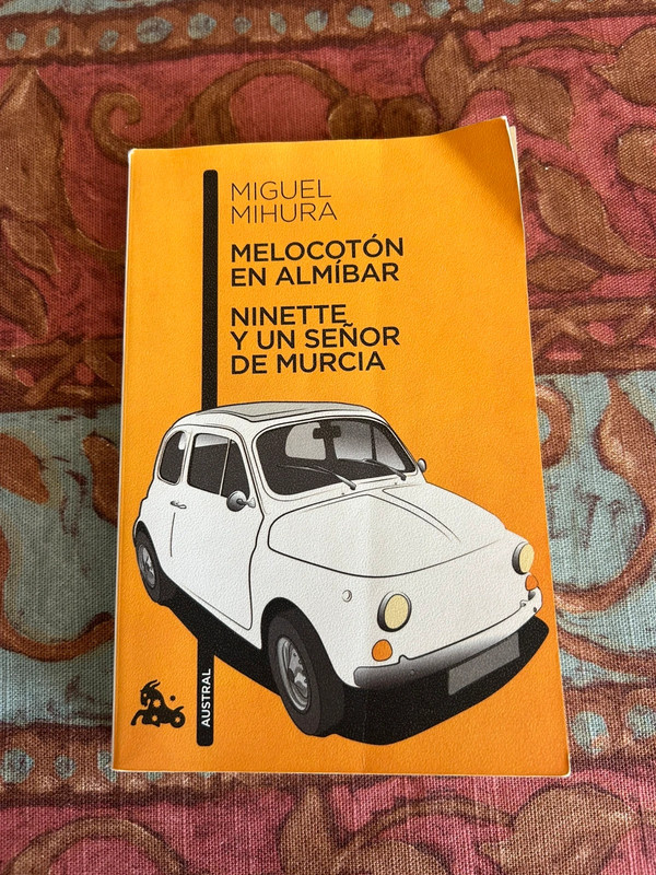 Libro melocotón en almíbar