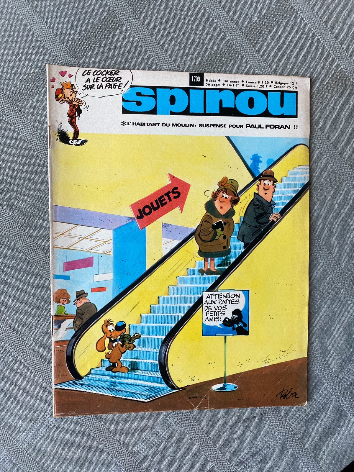 HEBDO SPIROU N°1709 Buon Stato Completo Del Mini Racconto