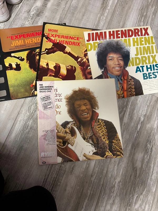 Jimmy Hendrix, Schallplatten