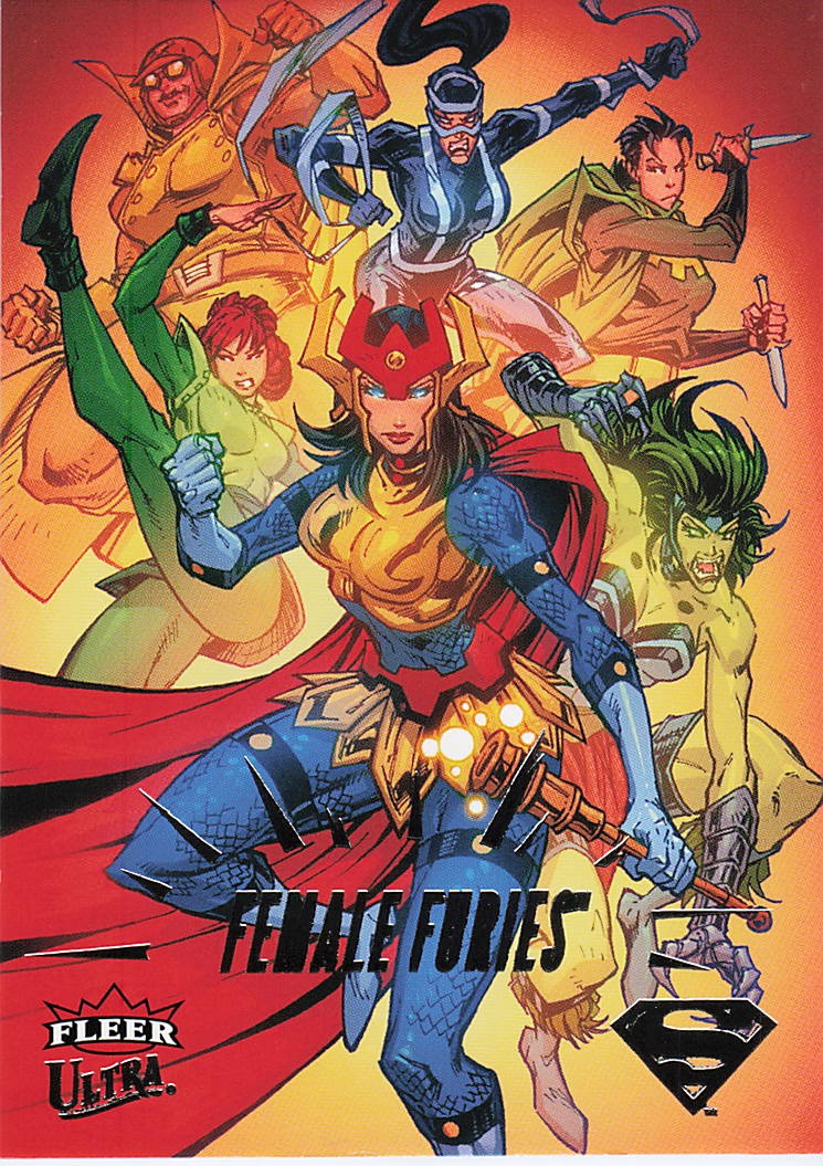 2026 2005 Fleer Ultra Superman #63 Furie femminili