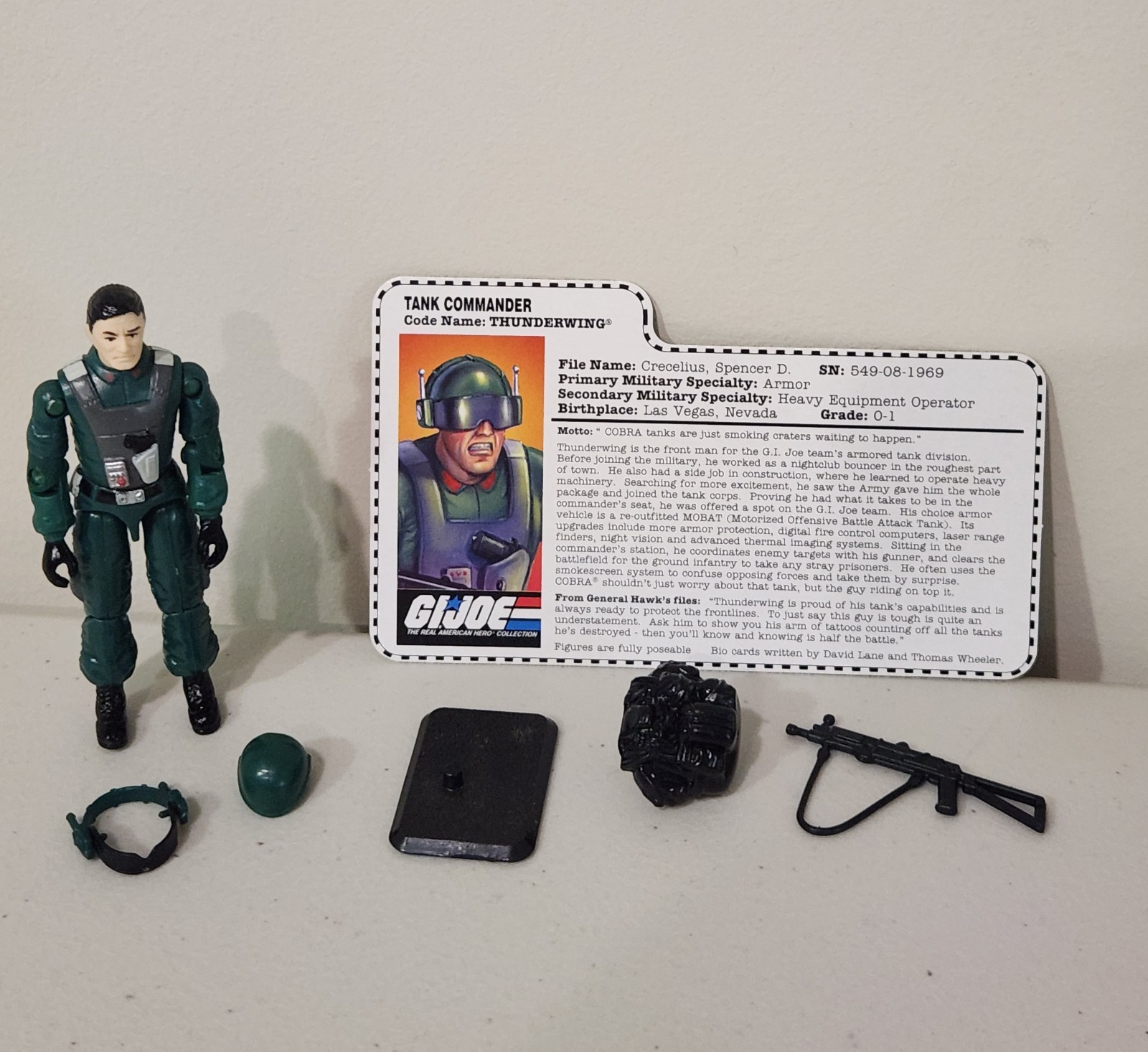 GI JOE 1998 Toys R Us Exclusive THUNDERWING 100% Complete MINTY!!!